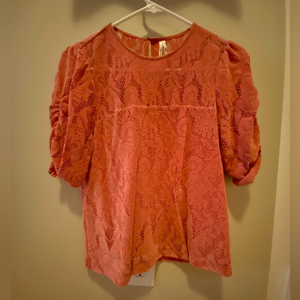 Anthropologie Textured Blouse XS